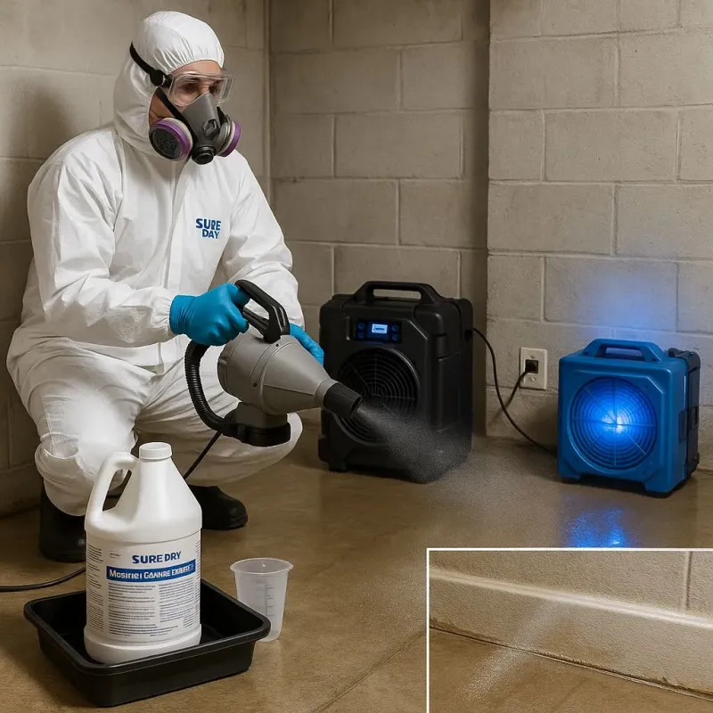 Sanitization and Odor Removal process in Winchester, CA