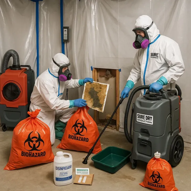 Contaminated Water Handling Protocols process in Winchester, CA